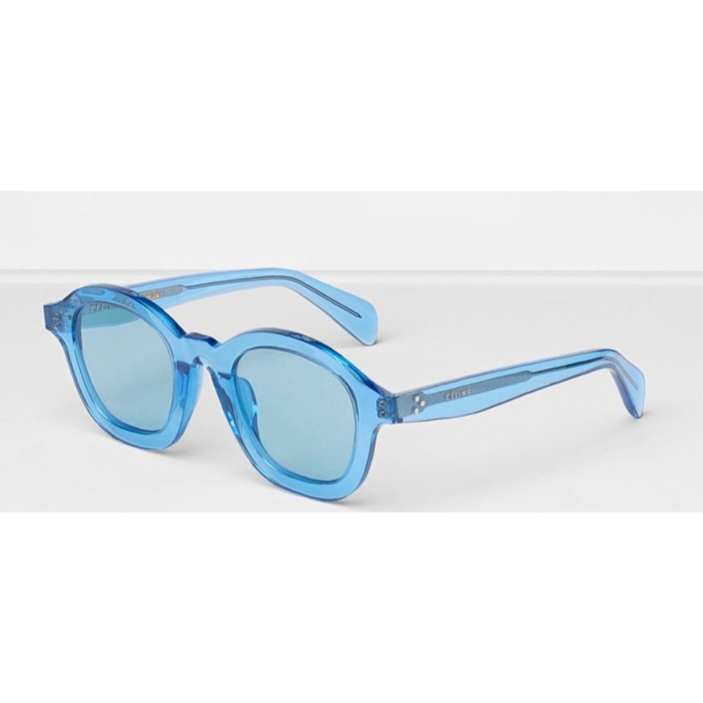 Celine 40017i Color Blue Heavenly Round Sunglasses